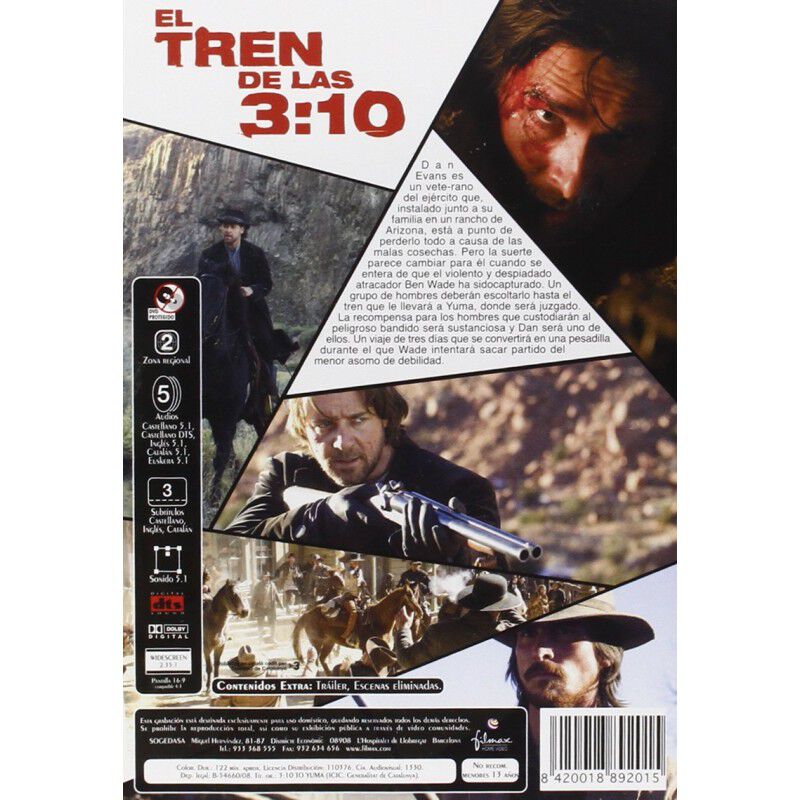 El tren de las 3:10 (2008) [DVD] image number null