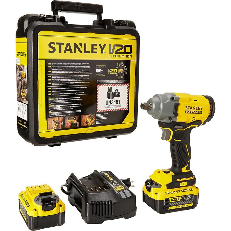 Llave De Impacto Stanley V20 1/2&rdquo; Brushless Con... image number null