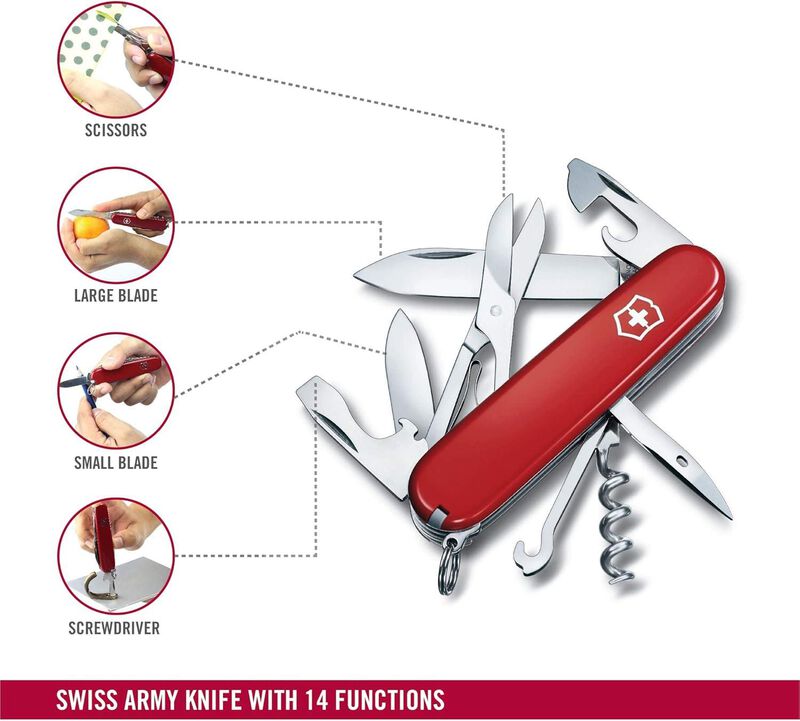 Navaja Victorinox Camper 13 Usos Rojo image number null