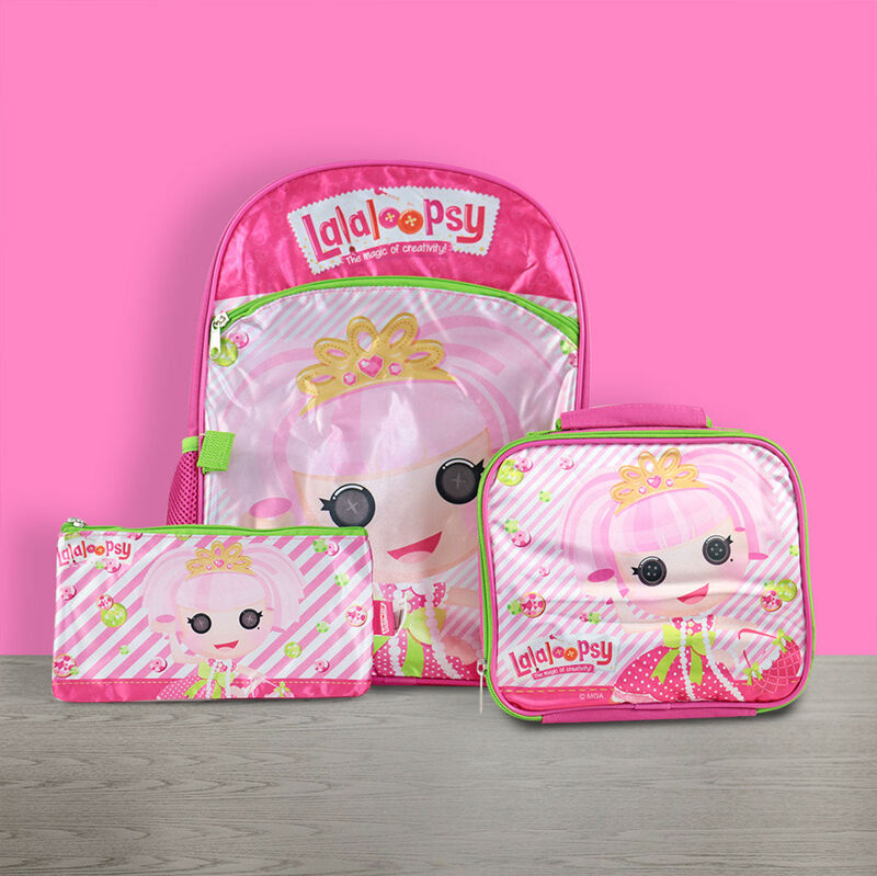 Set Mochila Lapicera y Lonchera para Niña image number null