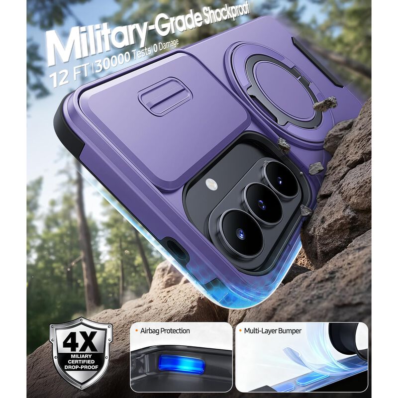 Funda Jame para Samsung Galaxy S26+ con Soporte... image number null