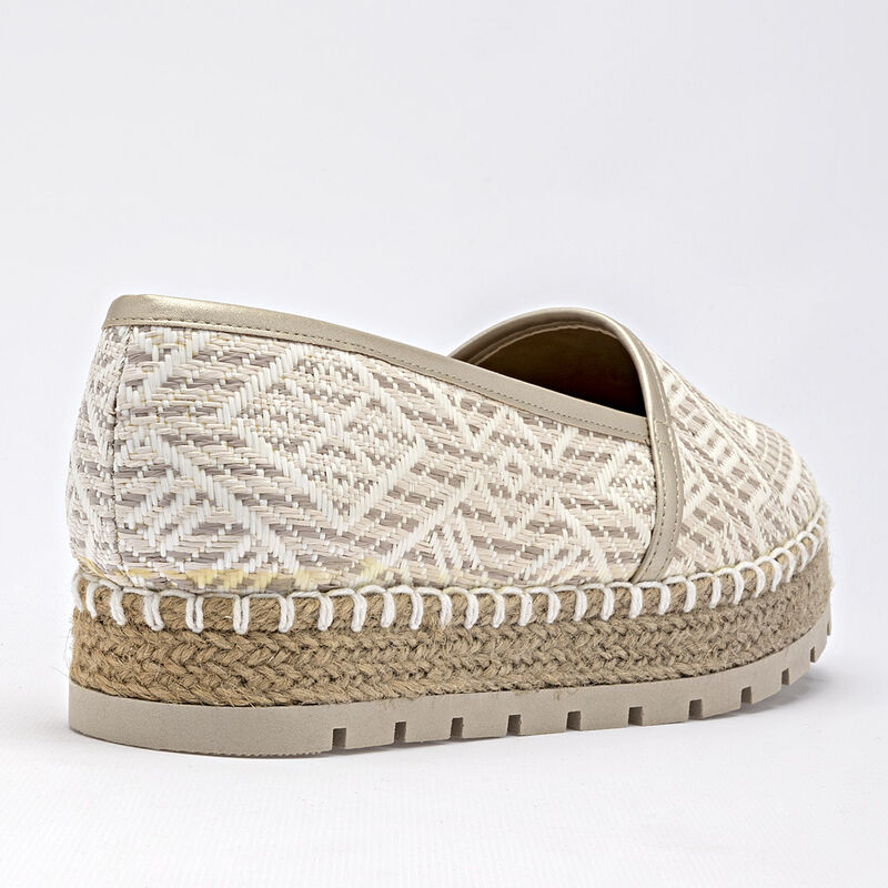 Lady One alpargata para mujer beige cod 140483-... image number null