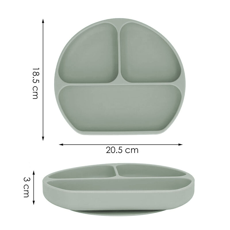 Juego de babero y accesorios de silicón Aquila ... image number null