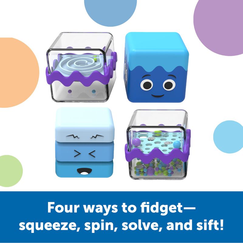 Set Sensory Fidget Resources Learning Cubes Coo... image number null