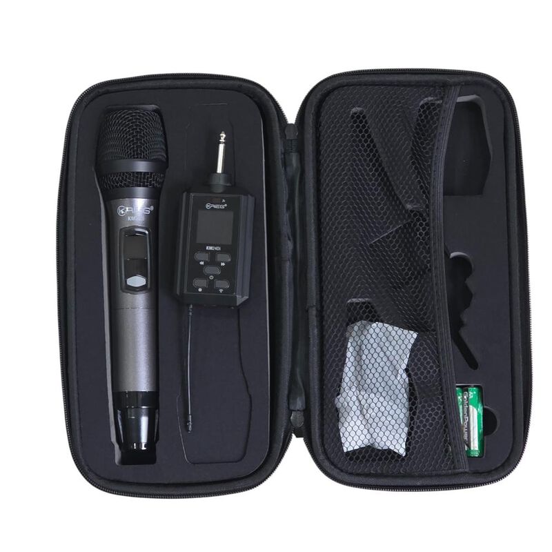 Krieg KM-24DI Micr&oacute;fono de Mano Inal&aacute;mbrico con... image number null