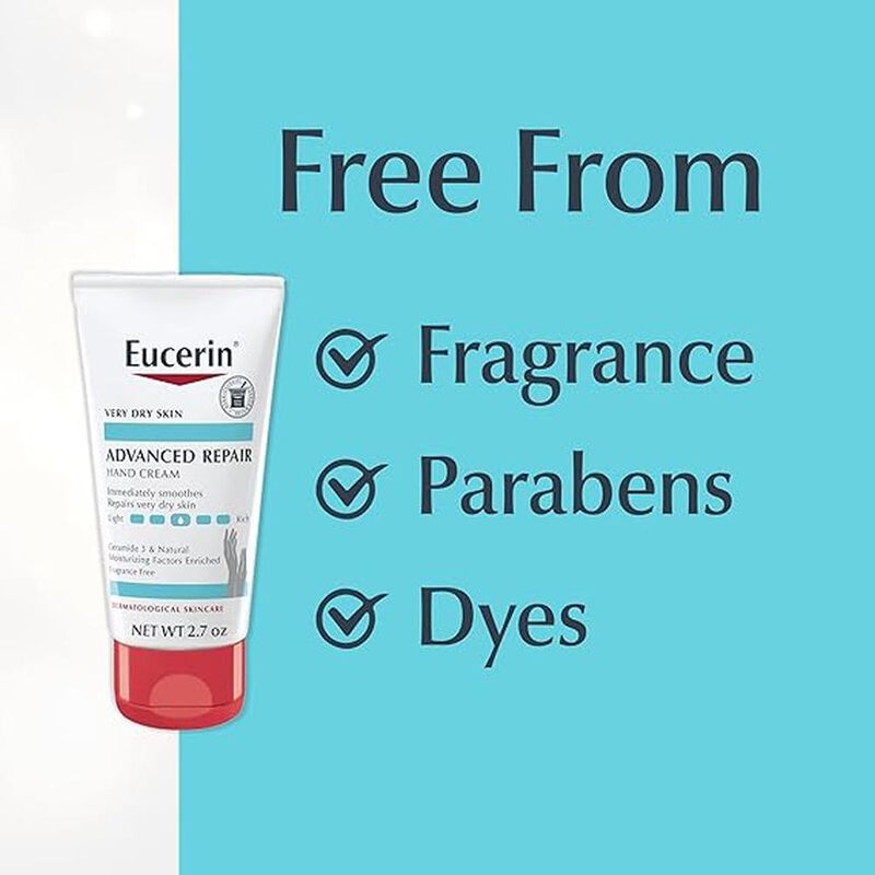 Eucerin Advance Repair Crema De Manos, 2.7oz image number null