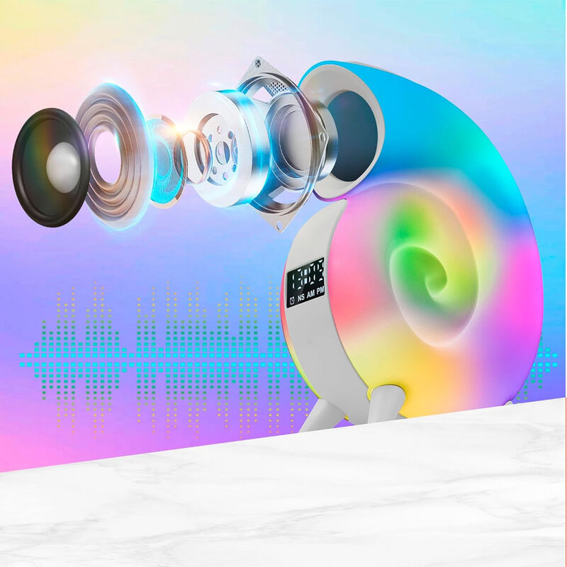 Lámpara de caracol con luz RGB image number null
