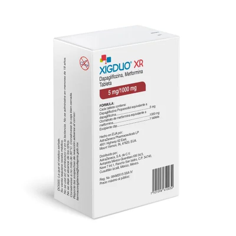 XIGDUO XR 5/1000 MG TABLETA C28 image number null