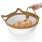 Cama Para Gato Weavelyrics - Cesta De Cuerda De Algod&oacute;n 40 cm/48 cm