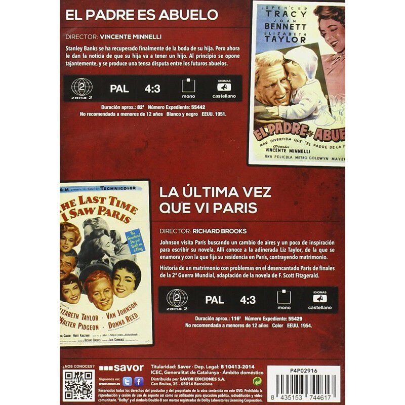 Pack: Elizabeth Taylor (El padre es abuelo + La... image number null