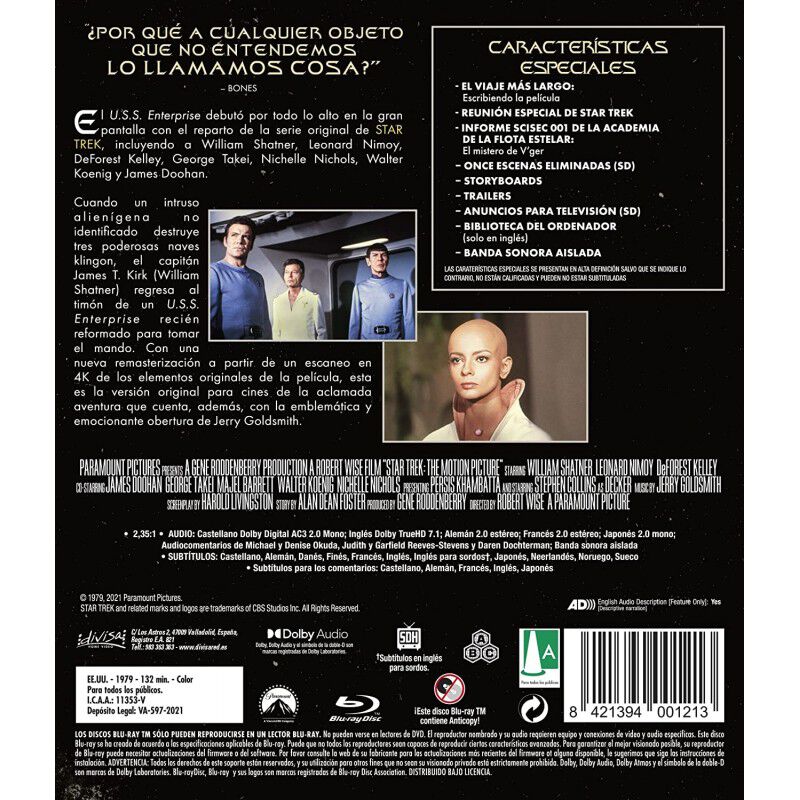 Star Trek - La pel&iacute;cula - BD [Blu-ray] image number null
