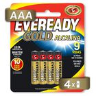 Pila Eveready Gold AAA Alcalina Blister 4 Unidades