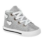 Esmeralda Tenis para bebé niña plata