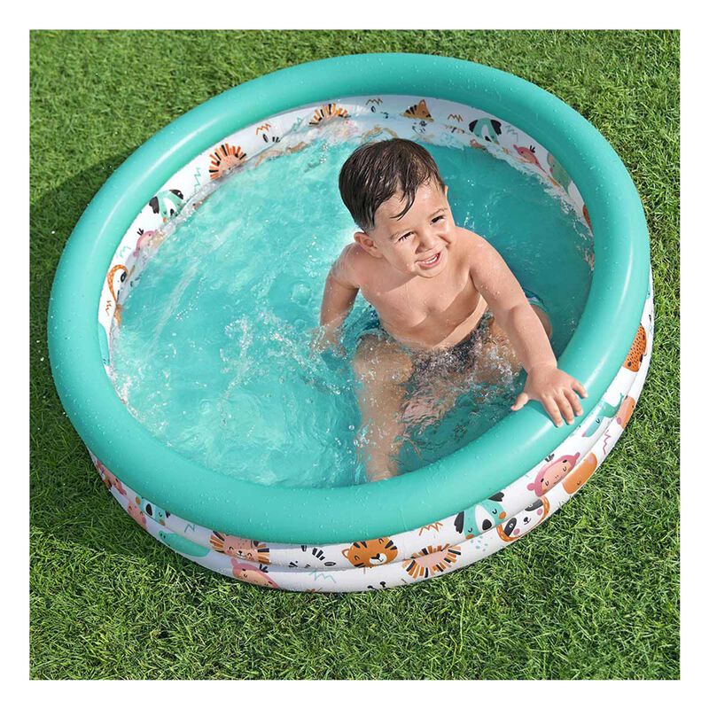 Pileta Infantil Inflable Redonda Animales Safar... image number null