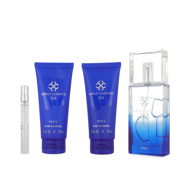 Set Carlo Corinto 315 4pzs 100ml Edt Spray/ 75m... image number null