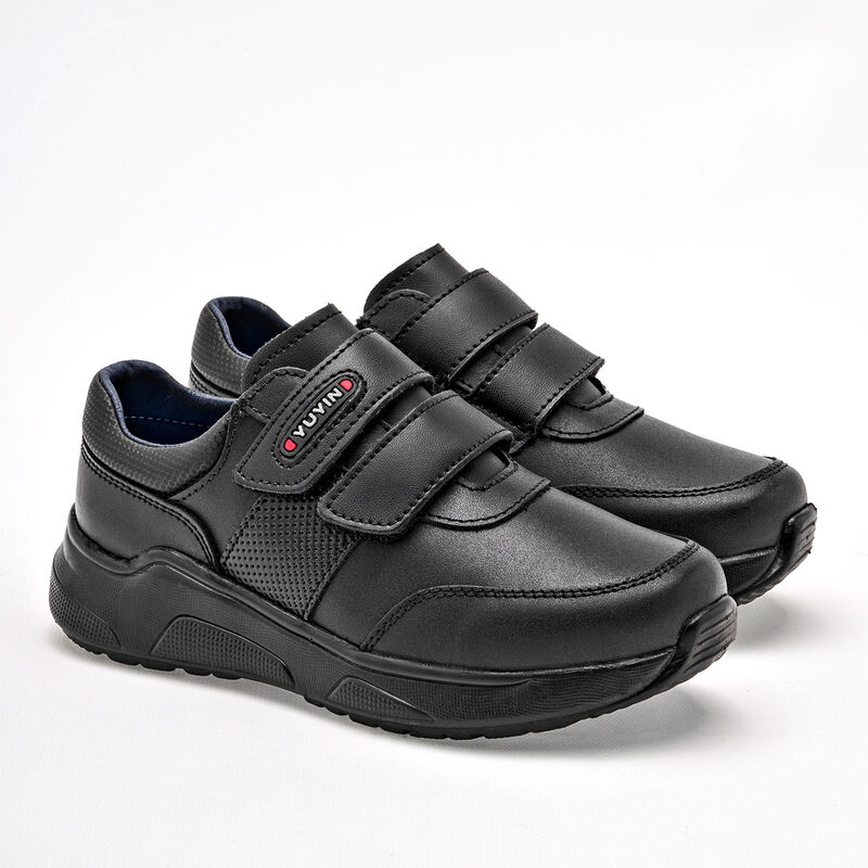 Yuyin Zapato Escolar Para Ni&ntilde;o Negro Cod 128489... image number null