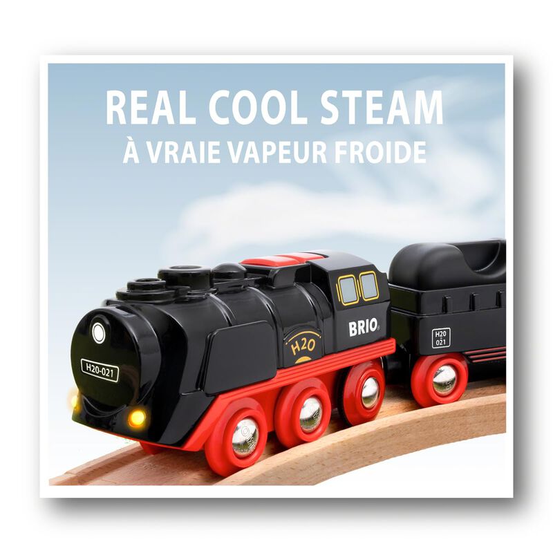 Tren De Vapor A Bater&iacute;a Brio World 33884 Kids 3... image number null