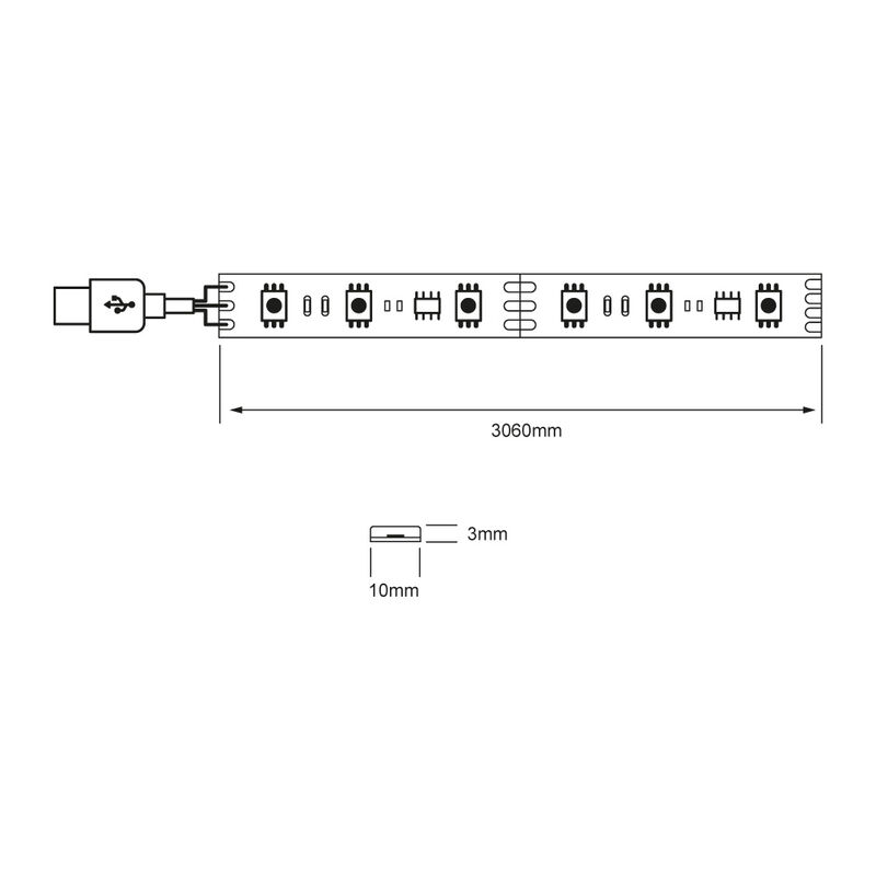 Kit Tira LED para TV Inmersión Inteligente Wi-F... image number null