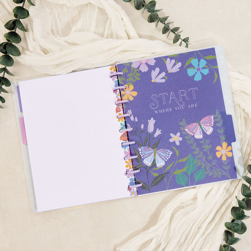 THP Butterfly and Floral Classic Notebook image number null