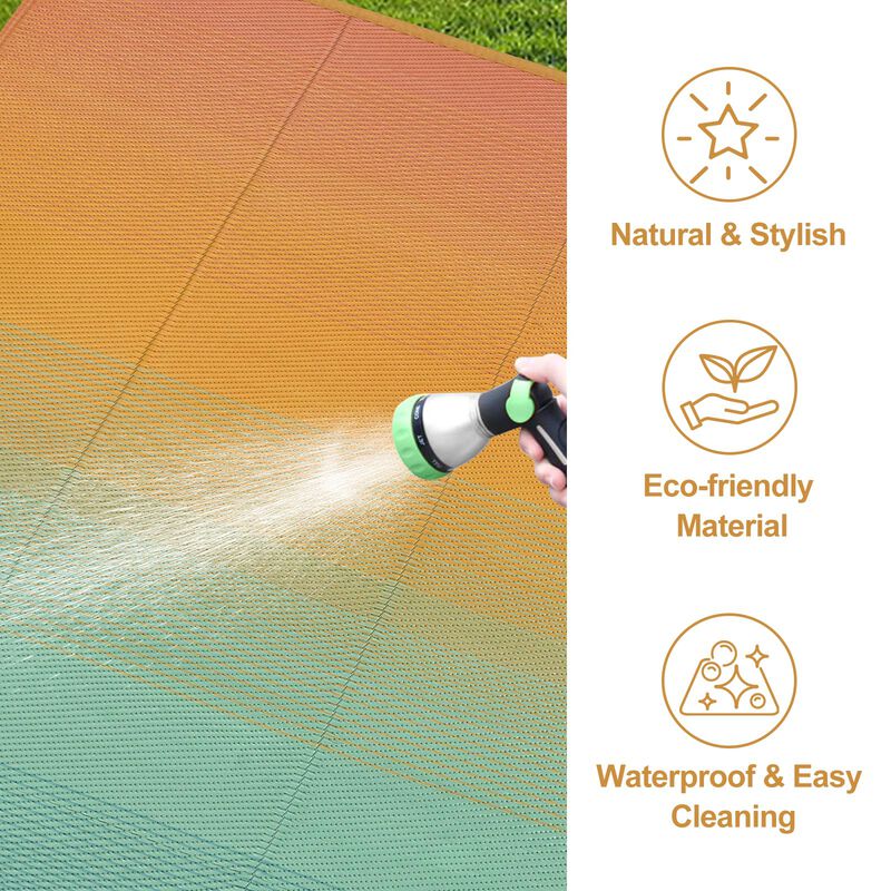 Alfombra Lahome 244 &times; 152 cm Impermeable Revers... image number null