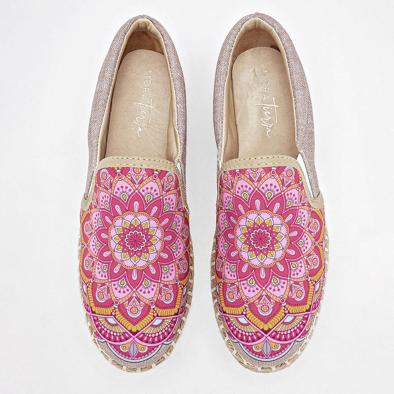 Mora Tierra Sandalia para mujer beige multicolo... image number null