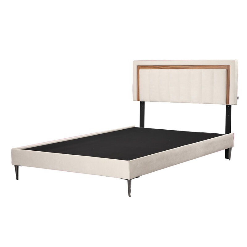 Cabecera King Size Trinity Ventur Con Base Cama... image number null