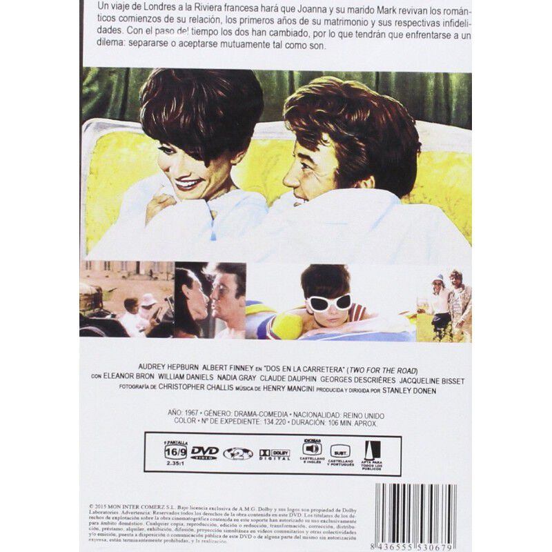 Dos En La Carretera Dvd 1967 Two For The Road image number null