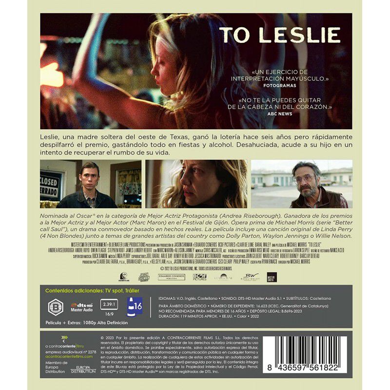 To Leslie [Blu-ray] image number null