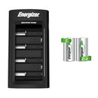 Cargador Universal Energizer + 2 Pilas Recargables Tamaño C