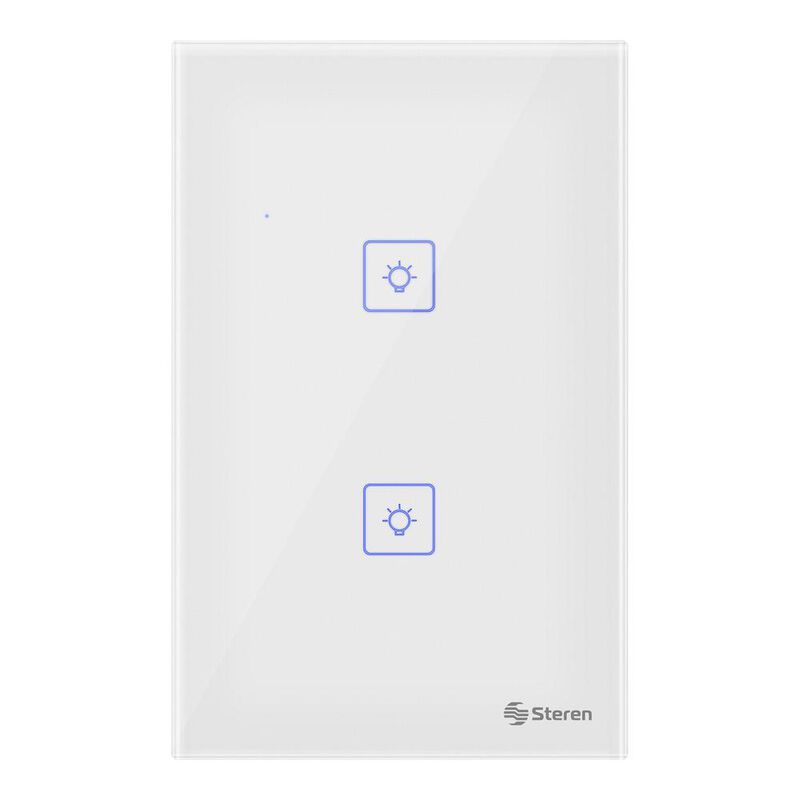 Apagador Wi-Fi touch doble SHOME-110 image number null
