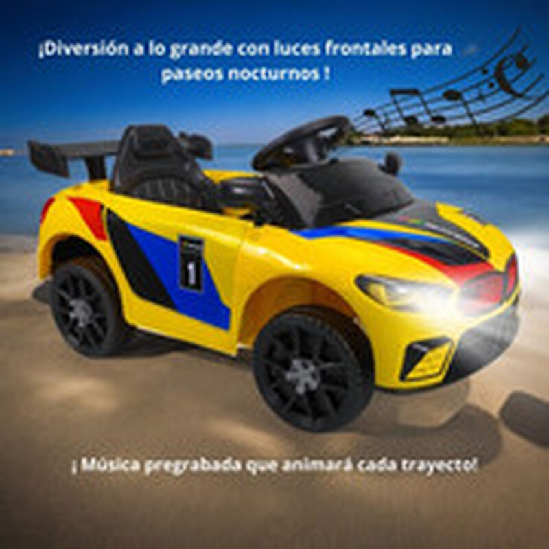 Carro Montable Infantil con Control Remoto luz ... image number null