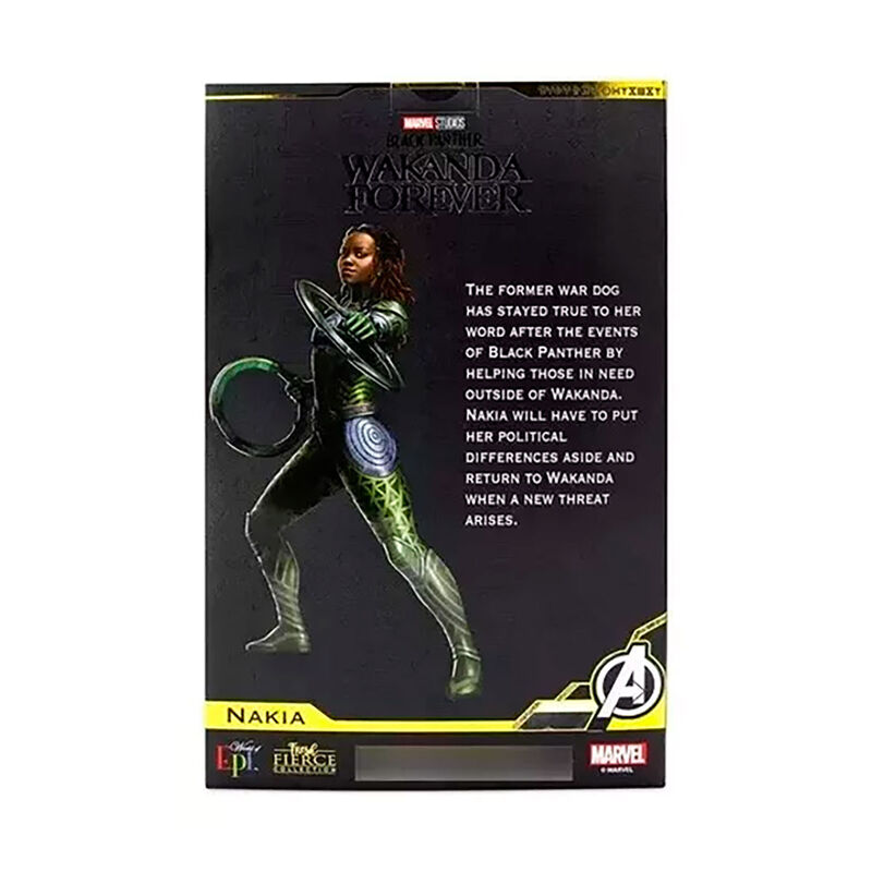 Mu&ntilde;eca Nakia Marvel Black Panther image number null