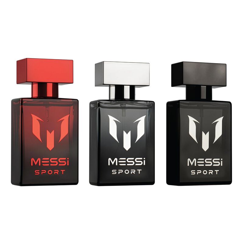 Set de Fragancias Messi 3x30ml Negro, Rojo y Pl... image number null