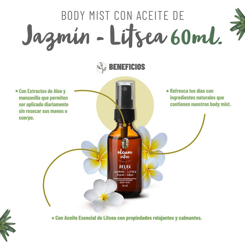 Oleum Vitae Kit Fragancias Corporales Florales. image number null