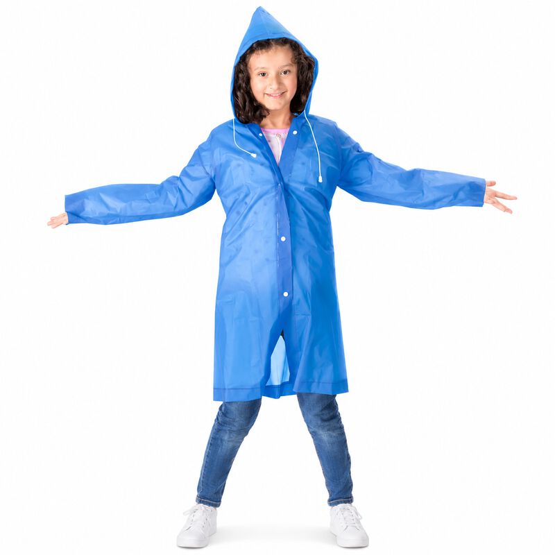 Impermeable Infantil Capucha Transparente Uni A... image number null