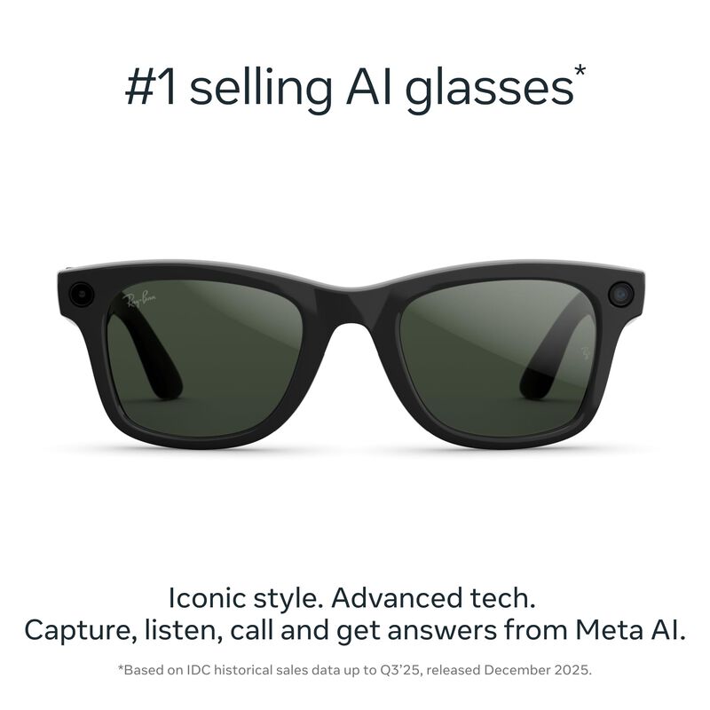 Gafas De Sol Meta Ray‑ban (gen 2) Wayfarer Negr... image number null