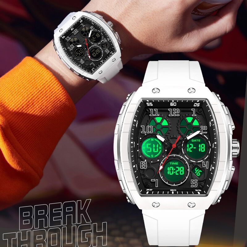 Reloj De Pulsera Findtime Unique Rectangle Para... image number null
