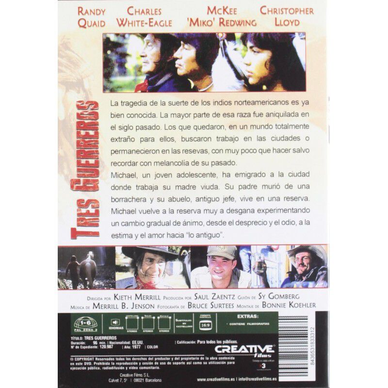 Tres Guerreros (dvd) image number null