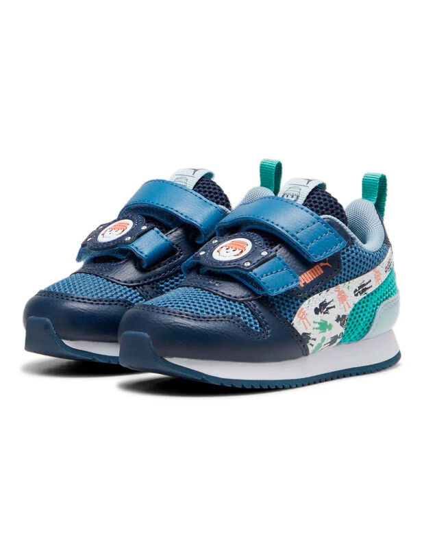 Tenis Ni&ntilde;o Puma R78 Playmobil Azul 39878301 image number null