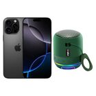 iPhone 16 Pro Max 256GB Negro E-SIM Nuevo + Mini Bocina