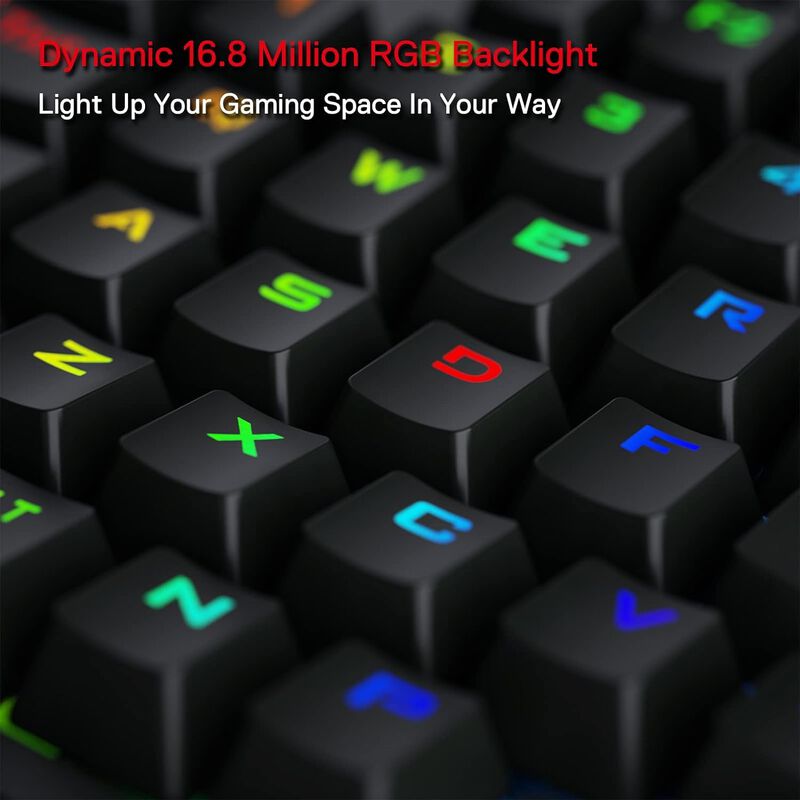 Teclado Mec&aacute;nico Inal&aacute;mbrico Para Una Mano Redr... image number null
