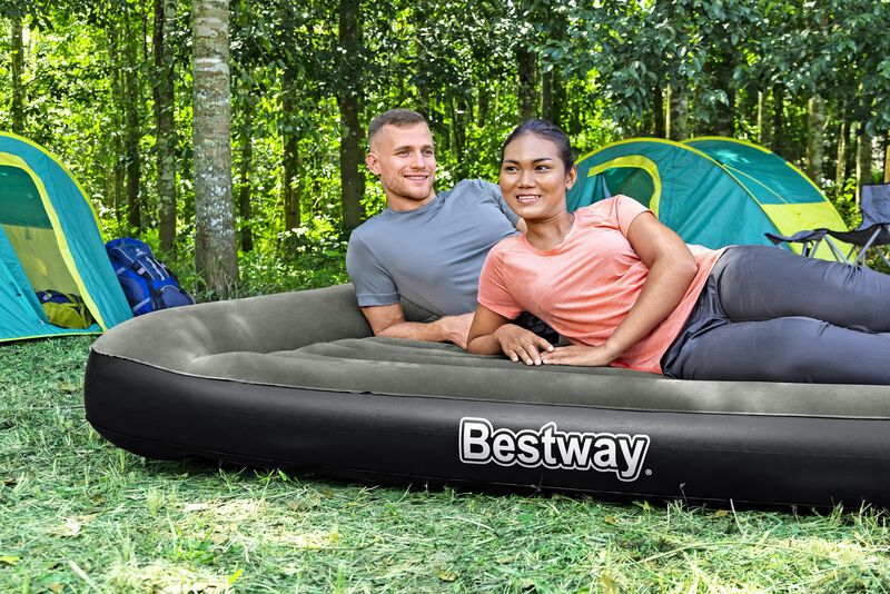 Colchon inflable 2.03m x 1.52m x 30cm queen neg... image number null