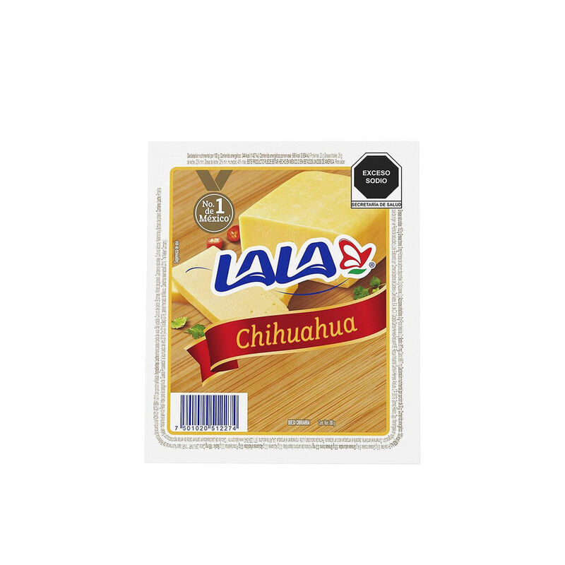 QUESO CHIHUAHUA LALA 200GR image number null