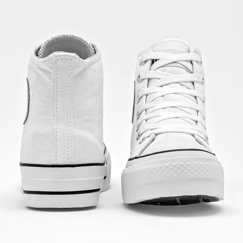 Playing Tenis urbano para mujer. Blanco image number null