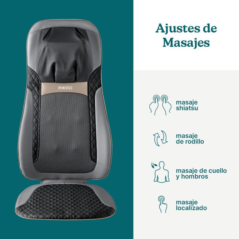 Asiento Masajeador Homedics Shiatsu con Calor y... image number null