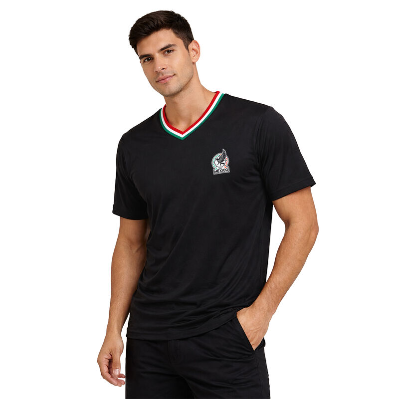 Playera Selecci&oacute;n Mexicana Estampada Cuello V H... image number null