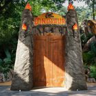 Arco Inflable Minfyberd De 3 m Con Luces Led &ndash; Tema De Dinosaurios Para Fiestas
