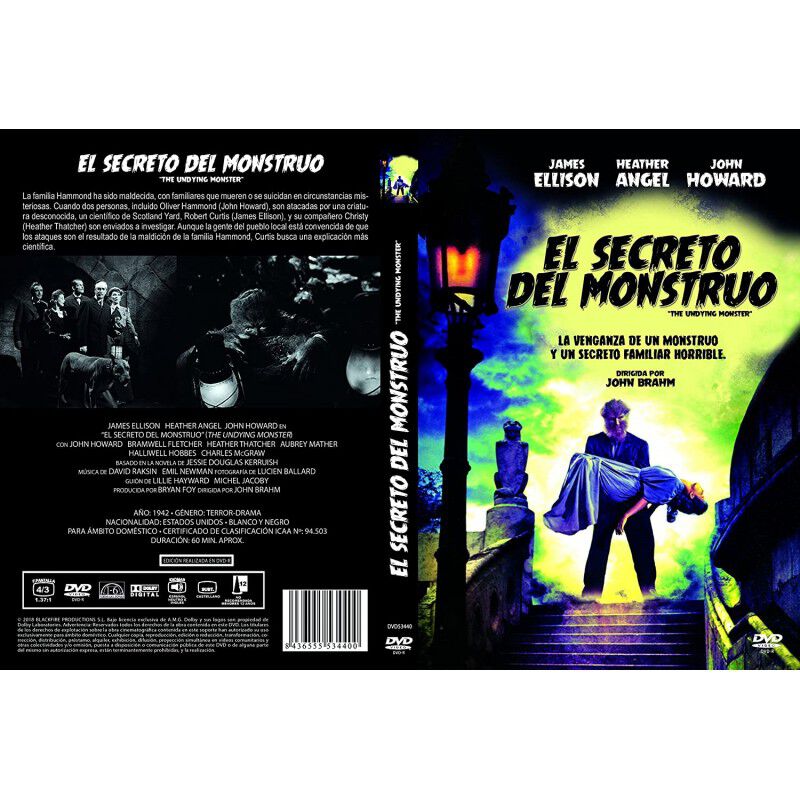 El Secreto Del Monstruo 1942 The Undying Monste... image number null