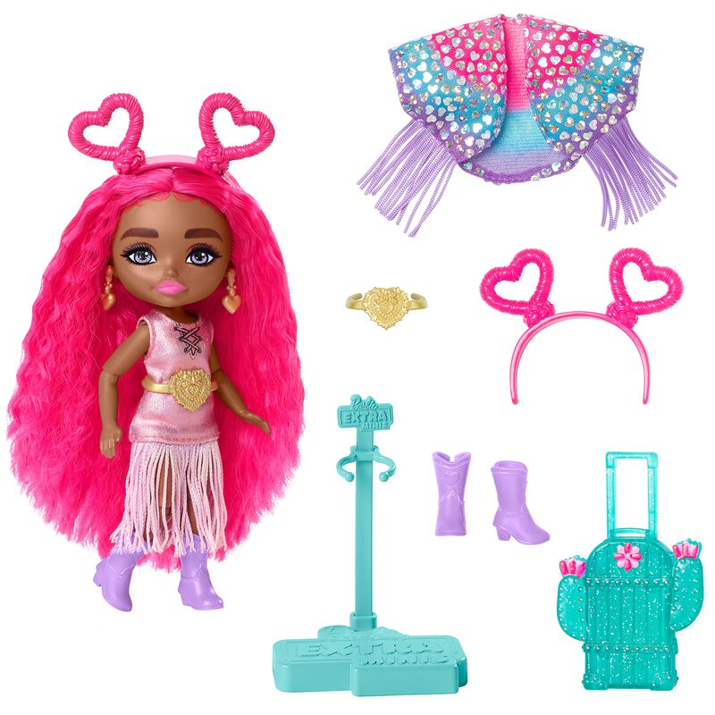 Mu&ntilde;eca De Viaje Barbie Extra Fly Minis Desert F... image number null