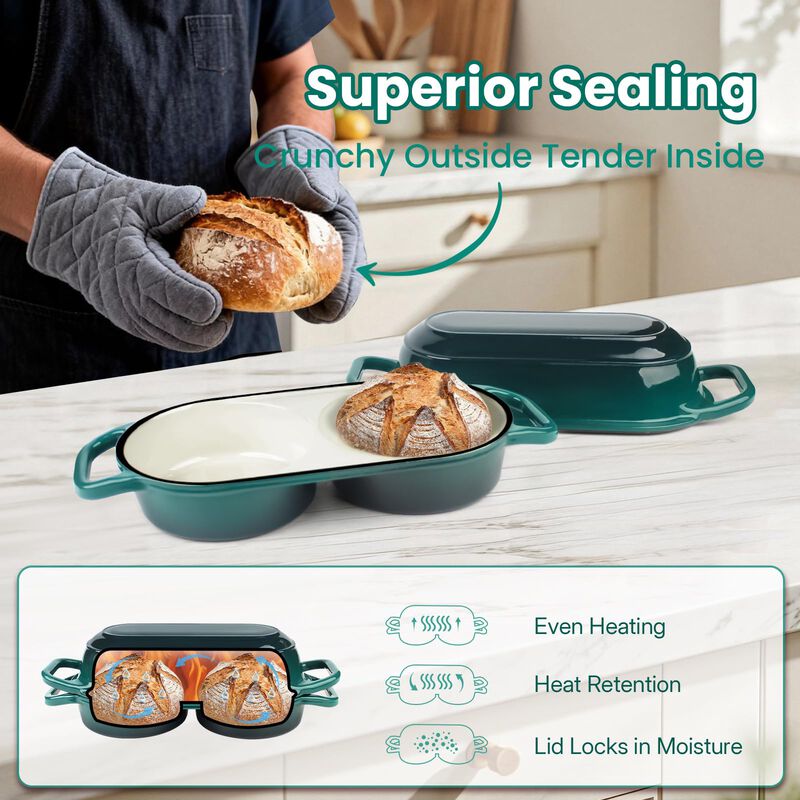 Olla Holandesa Mini Doble Yonill con Tapa image number null
